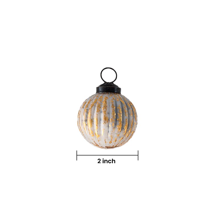 Serene Spaces Living Glass Ball Ornament | Wayfair